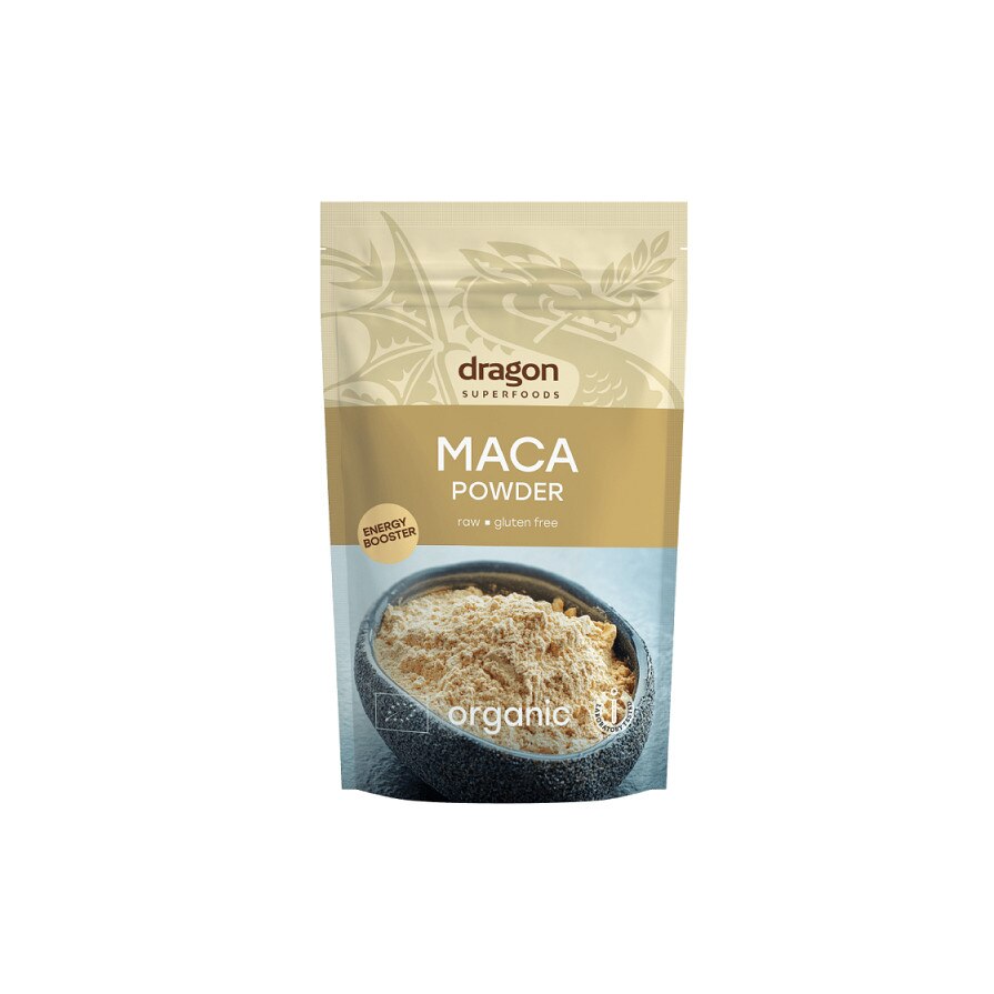 Maca pulbere raw bio 200g, Dragon Superfoods