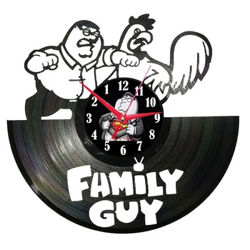 Ceas disc vinil sens invers Paladin - Family Guy Ceas disc vinil sens invers Paladin - Family Guy