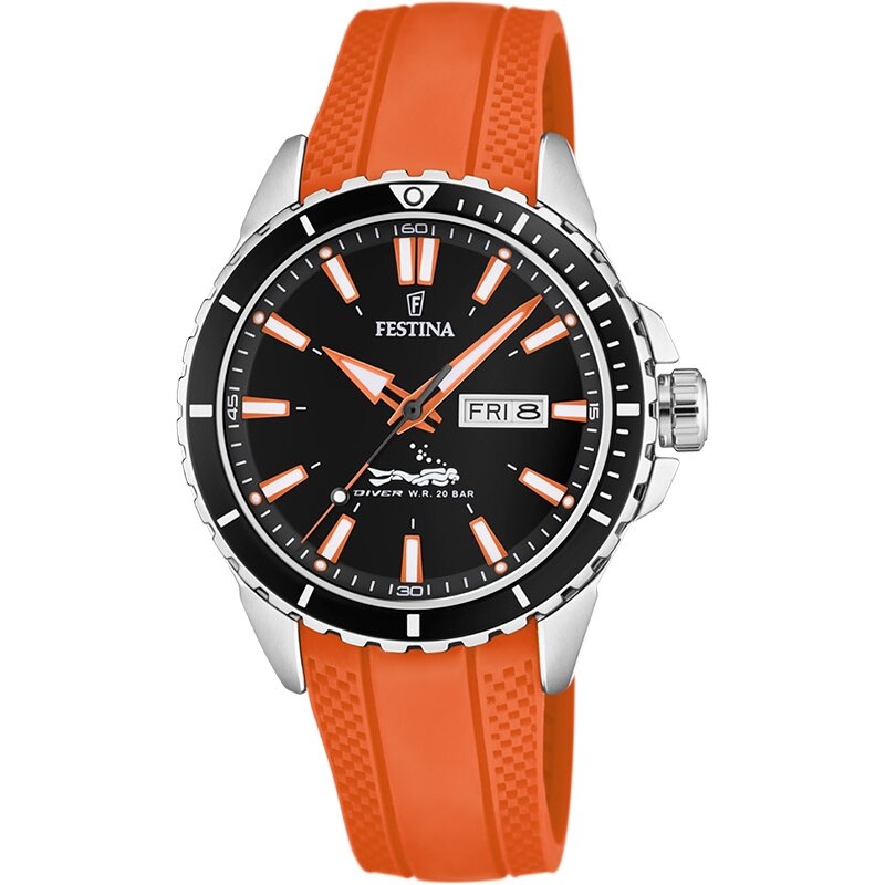 Ceas barbatesc Festina F20378/5 Quartz Argintiu