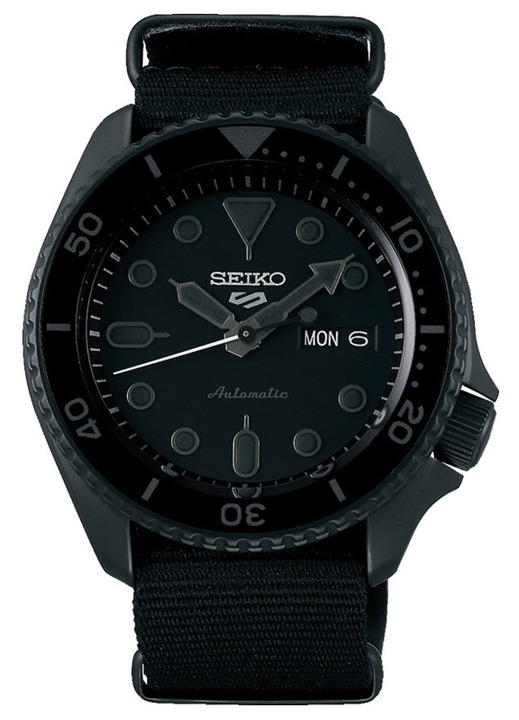 Ceas barbatesc Seiko 5 SRPD79K1 Automatic Negru