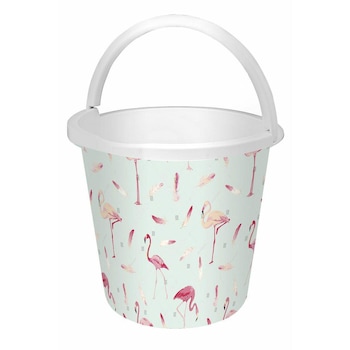 Cupa Branq 10l cu imprimare Flamingo 1201 Cupa Branq 10l cu imprimare Flamingo 1201