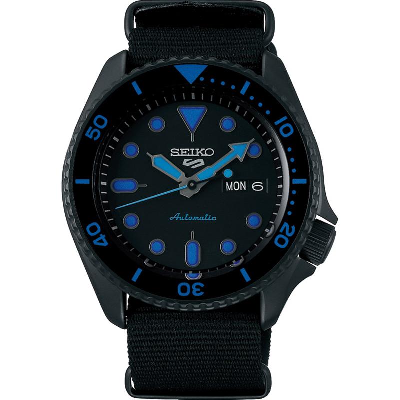 Ceas barbatesc Seiko 5 SRPD81K1 Automatic Negru