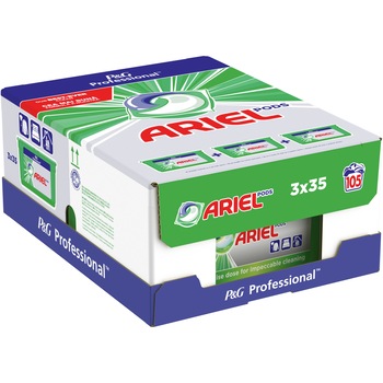 Detergent capsule Ariel Professional All in One PODS Regular, 105 spalari Detergent capsule Ariel Professional All in One PODS Regular, 105 spalari