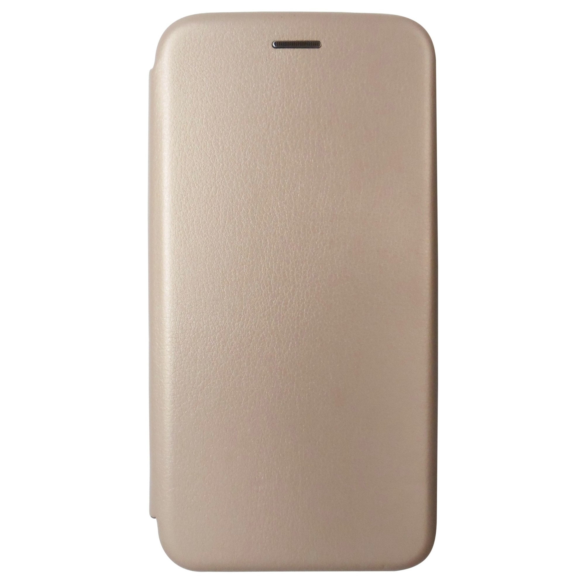 Husa tip carte cu stand Forcell Elegance aurie pentru Huawei Y7 Prime 2018