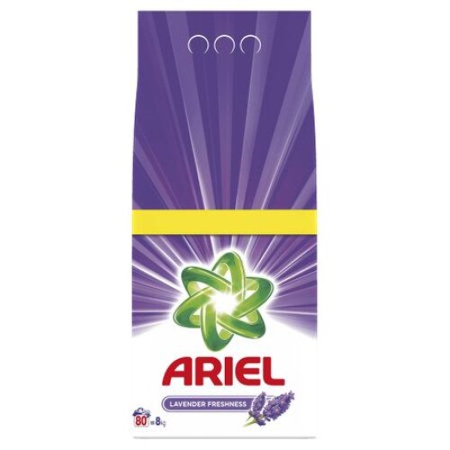 Detergent automat Ariel Lavanda, 8 kg, 80 spalari
