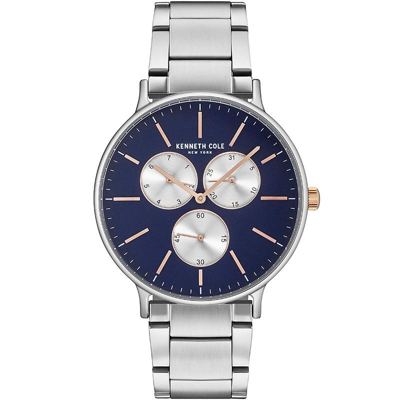 Ceas barbatesc Kenneth Cole KC14946008 Quartz Argintiu