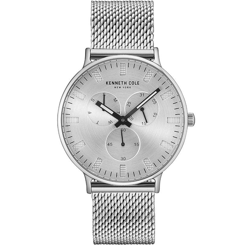 Ceas barbatesc Kenneth Cole KC14946013 Quartz Argintiu