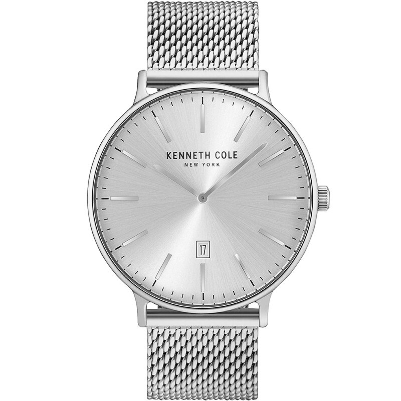 Ceas barbatesc Kenneth Cole KC15057009 Quartz Argintiu