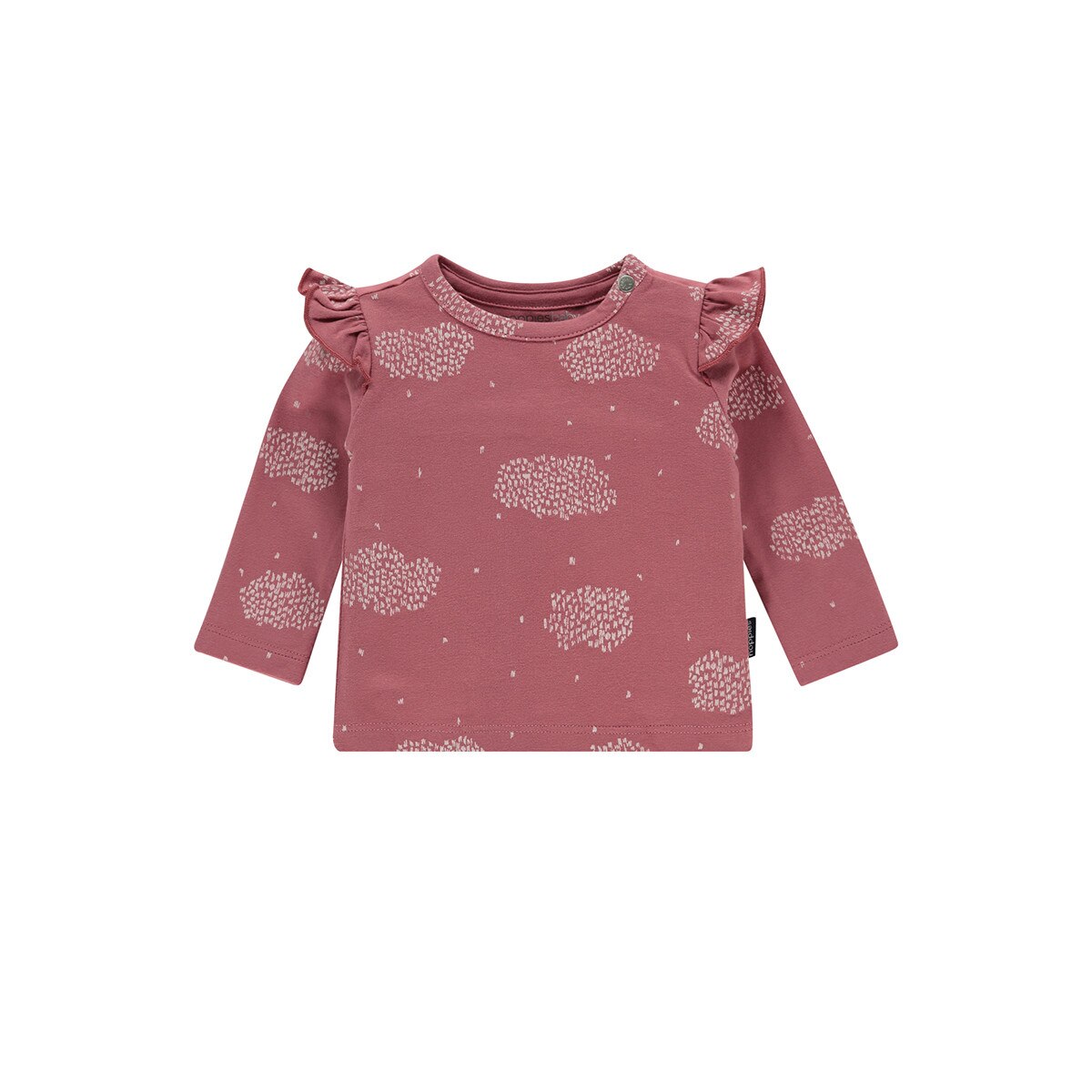 Bluza fetite, Noppies, cu volanse, Cadillac, roz