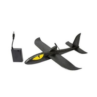 avion planor din polistiren cu elice si acumulator portabil  35 cm   5 ani negru new generation by urban trends  imagen 6_0_
0