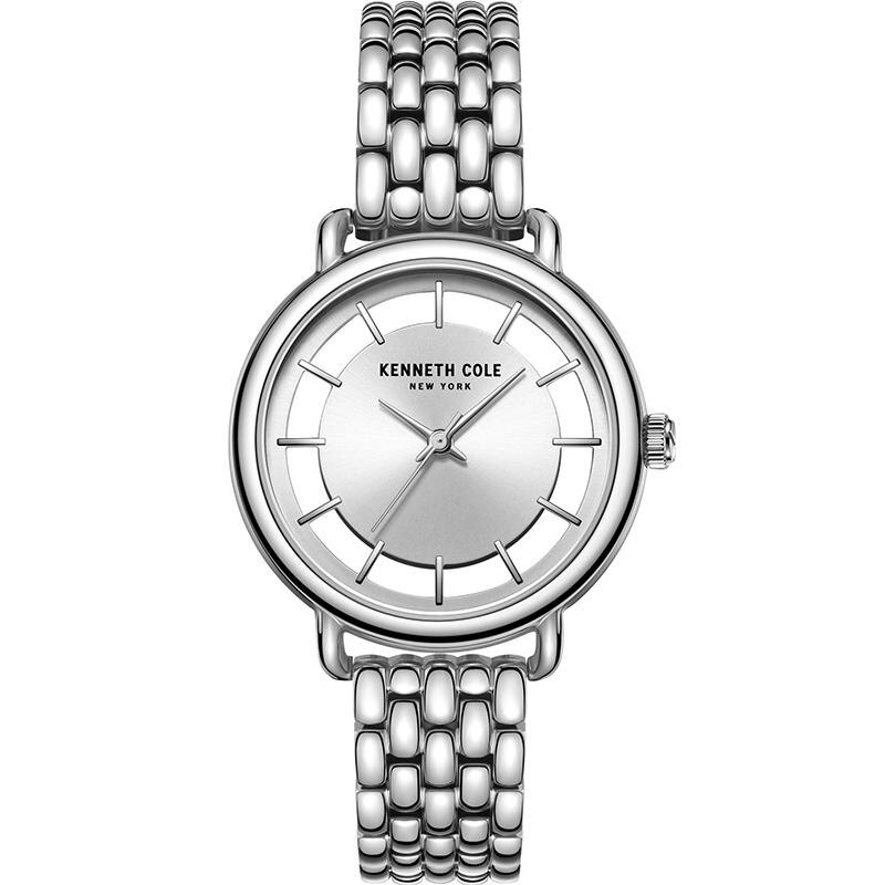 Ceas dama Kenneth Cole KC50790001 Quartz Argintiu