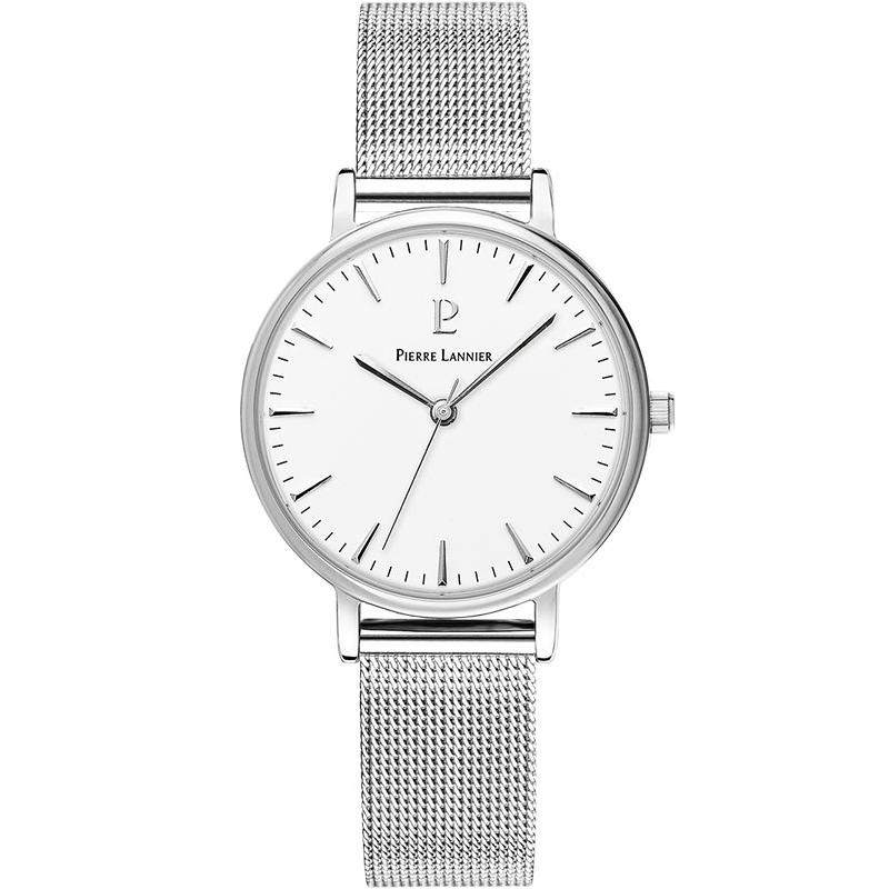 Ceas dama Pierre Lannier 089J618 Quartz Argintiu