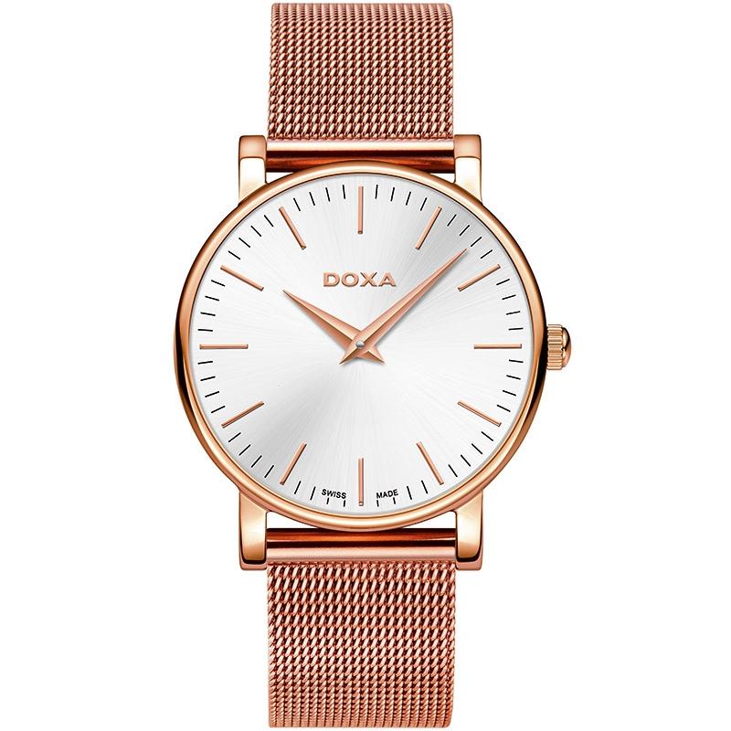 Ceas dama Doxa 173.95.021.17 Quartz Rose gold