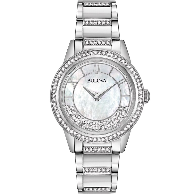Ceas dama Bulova 96L257 Quartz Argintiu
