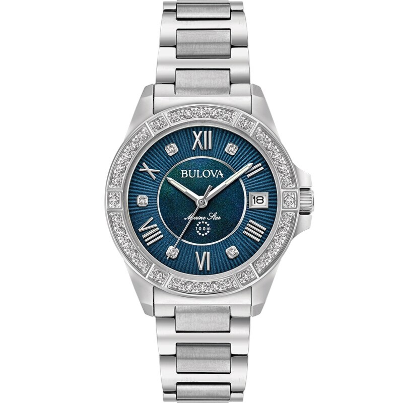Ceas dama Bulova 96R215 Quartz Argintiu