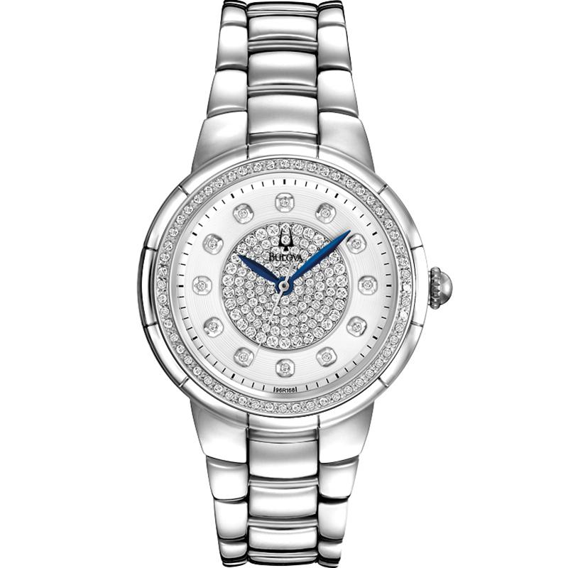 Ceas dama Bulova 96R168 Quartz Argintiu