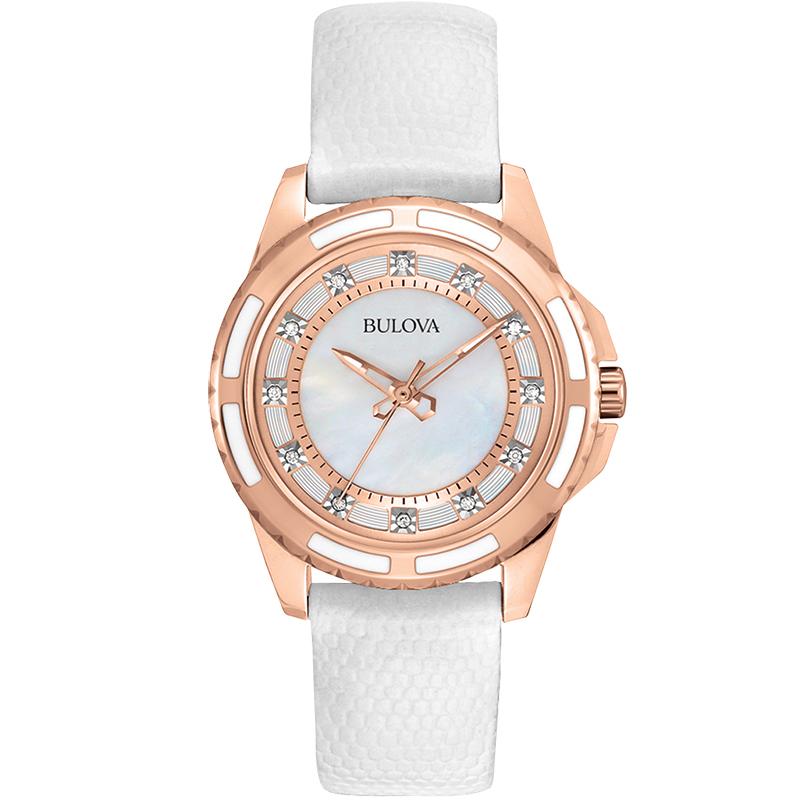 Ceas dama Bulova 98P119 Quartz Rose gold