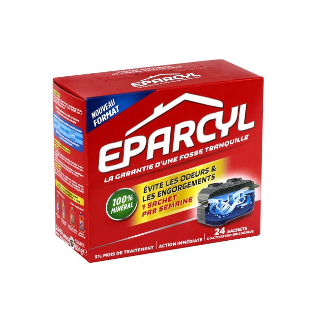 Activateur biologique fosses Eparcyl pro 6 mois 1.3kg