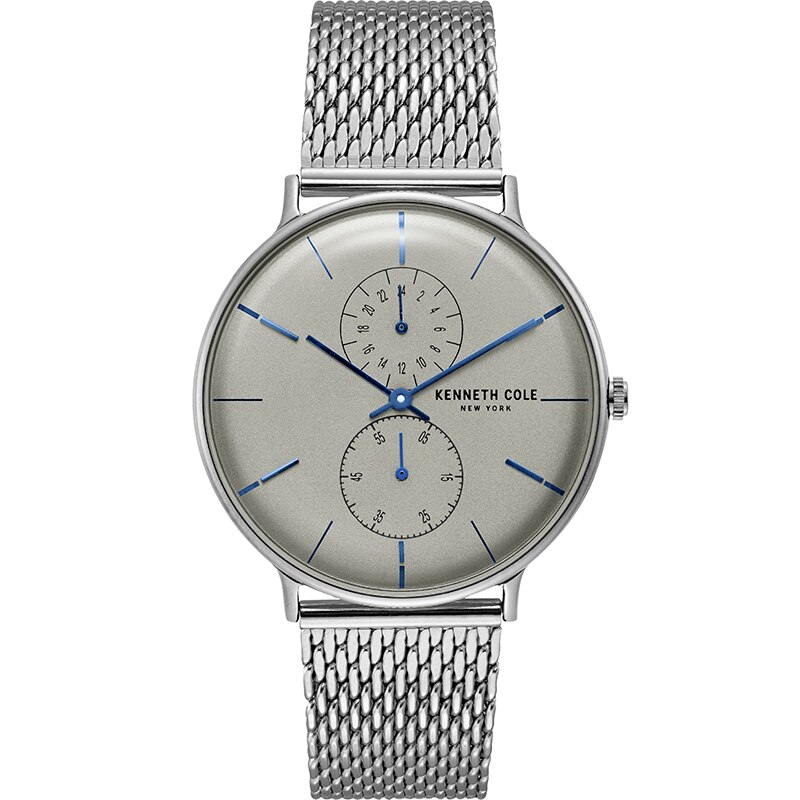 Ceas barbatesc Kenneth Cole KC15188002 Quartz Argintiu