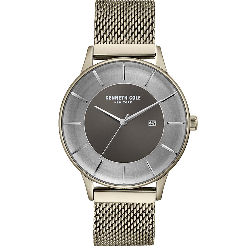 Ceas barbatesc Kenneth Cole KC50113001 Quartz Auriu