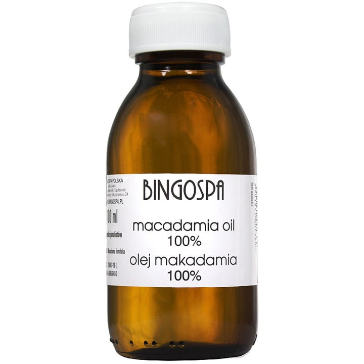 Ulei de Macadamia 100% BingoSpa, 100 ml