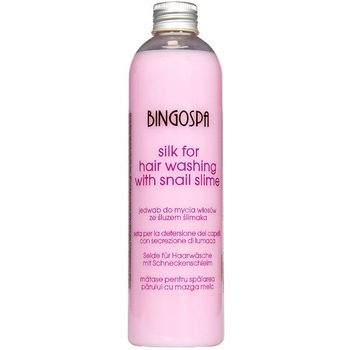 Sampon de par cu extract de matase BingoSpa, Mucus de melc, 300 ml Sampon de par cu extract de matase BingoSpa, Mucus de melc, 300 ml