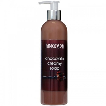 Sapun cremos cu ciocolata BingoSpa, 300 ml Sapun cremos cu ciocolata BingoSpa, 300 ml