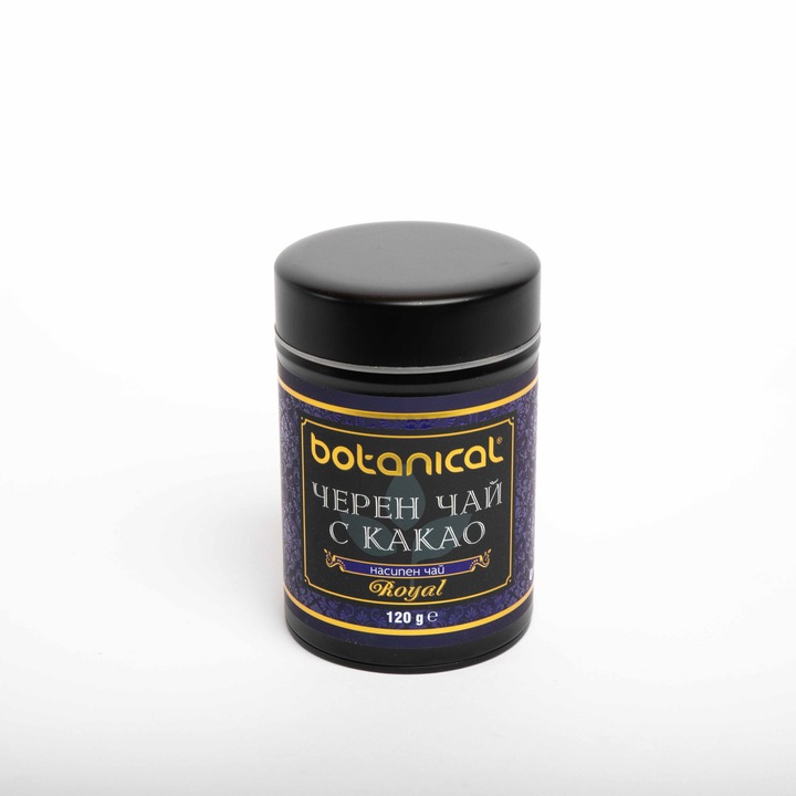 Чай Botanical Royal - Черен чай с какао, 120 g