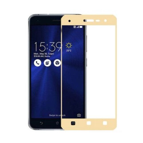 Folie de sticla 9H pentru Nokia 6, Auriu