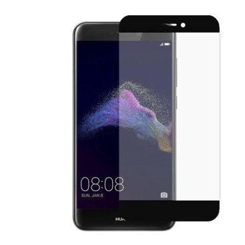 Folie de sticla 9H pentru Huawei P8 Lite 2017, Negru