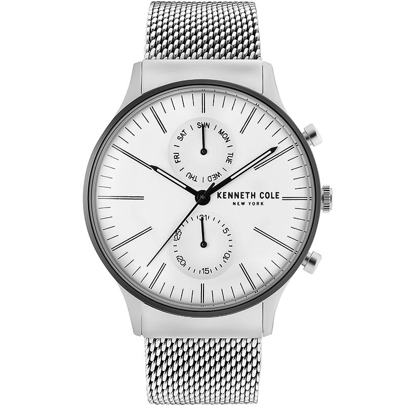 Ceas barbatesc Kenneth Cole KC50585006 Quartz Argintiu