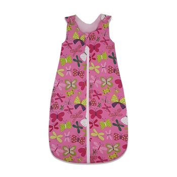 Sac de dormit, KidsDecor, toamna 1 tog Parada Fluturasilor 85 cm Sac de dormit, KidsDecor, toamna 1 tog Parada Fluturasilor 85 cm