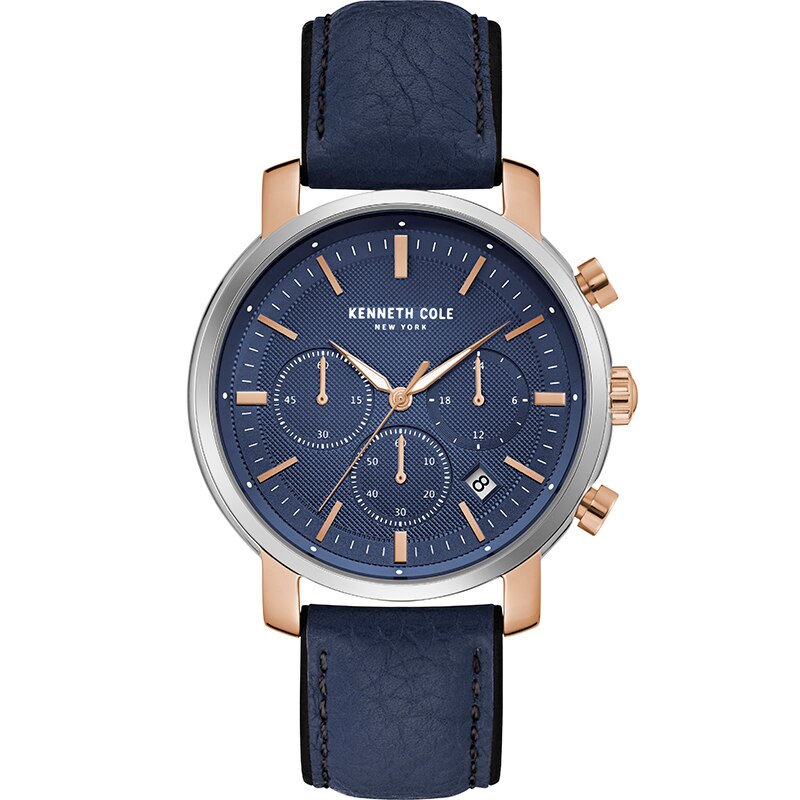 Ceas barbatesc Kenneth Cole KC50775002 Quartz Argintiu, Auriu