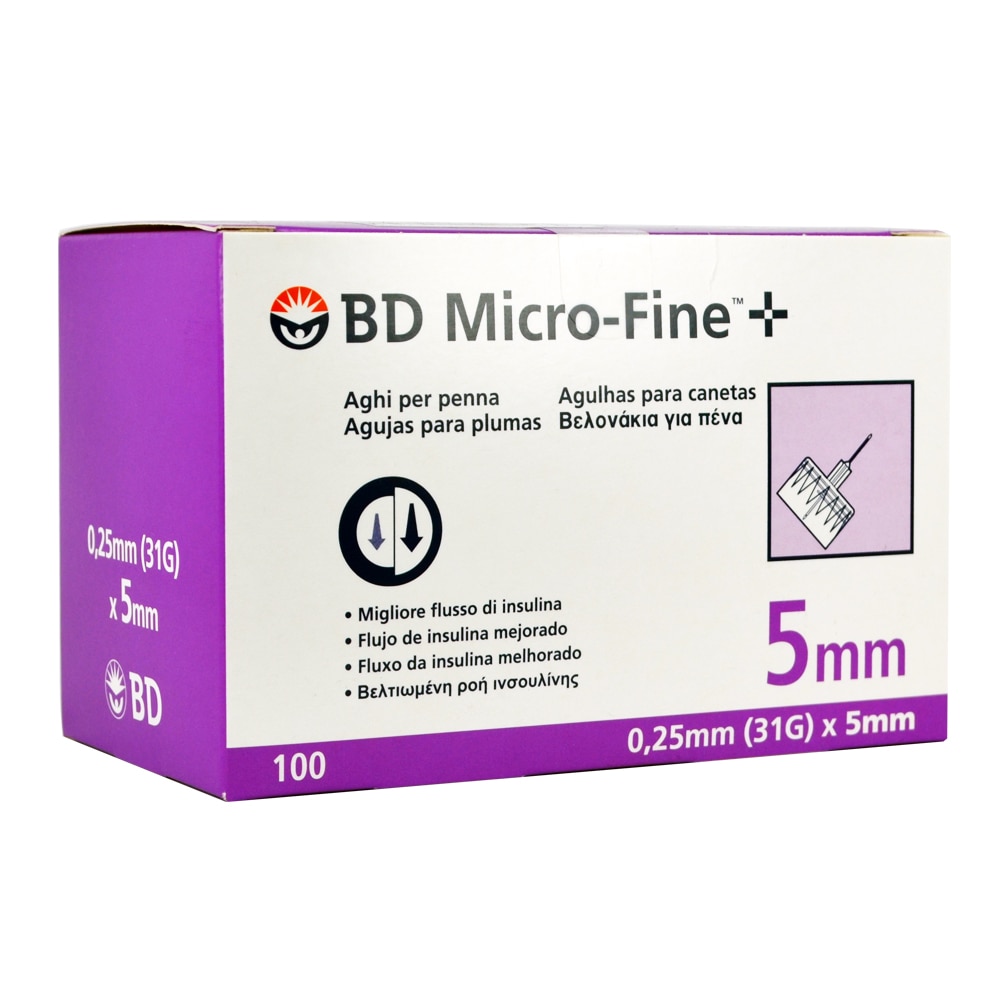 BD 320498 Micro-Fine Plus 31g X 5mm Pen Needles 31G
