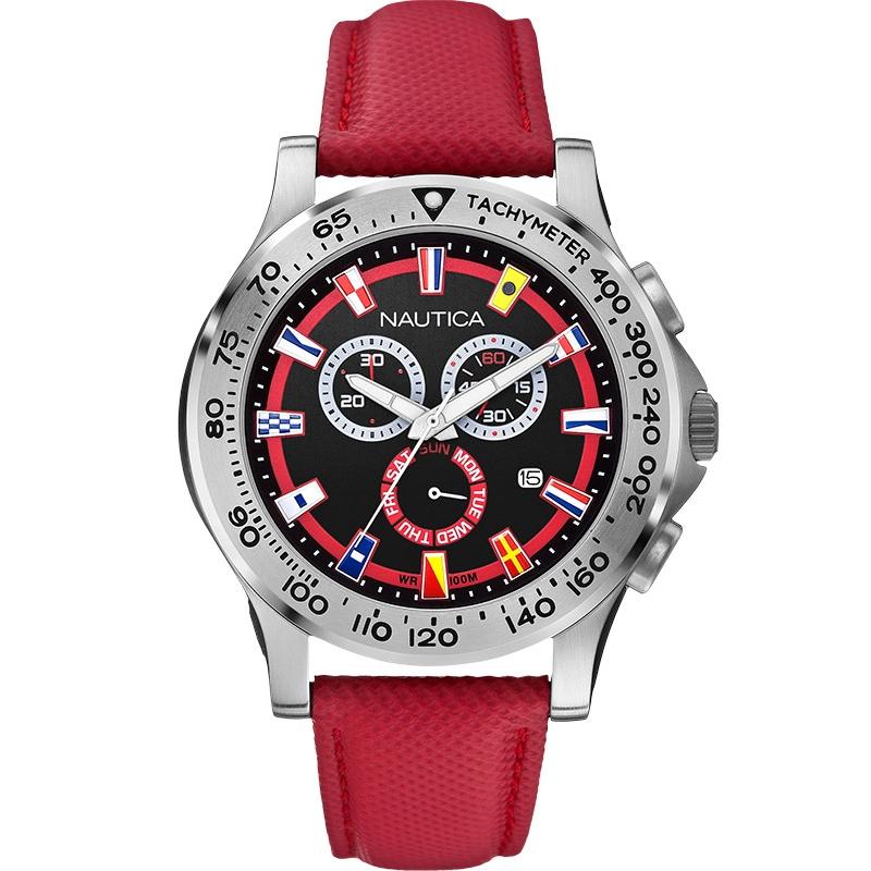 Ceas barbatesc Nautica A19596G Quartz Argintiu