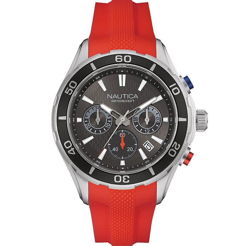 Ceas barbatesc Nautica NAD15519G Quartz Argintiu