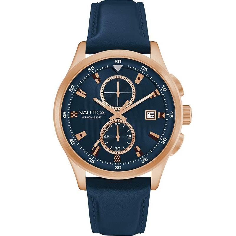 Ceas barbatesc Nautica NAD19558G Quartz Rose gold