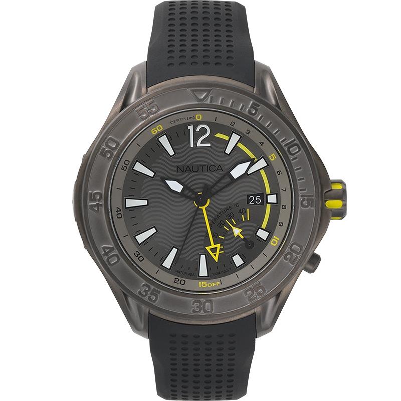 Ceas barbatesc Nautica NAPBRW003 Quartz Gri