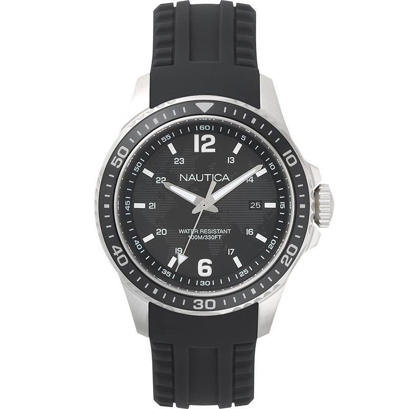 Ceas barbatesc Nautica NAPFRB001 Quartz Argintiu