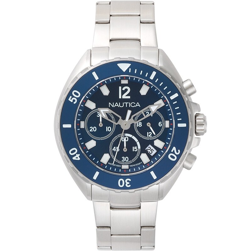 Ceas barbatesc Nautica NAPNWP009 Quartz Argintiu