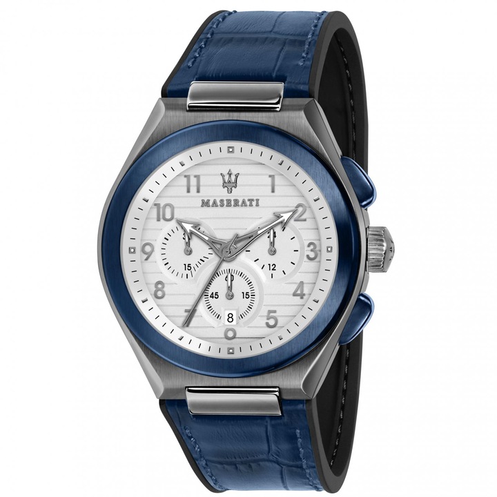 Ceas barbatesc Maserati R8871639001 Quartz Gri, Albastru