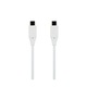 Adat-/töltőkábel c típusú - c típusú, 1 m, fehér