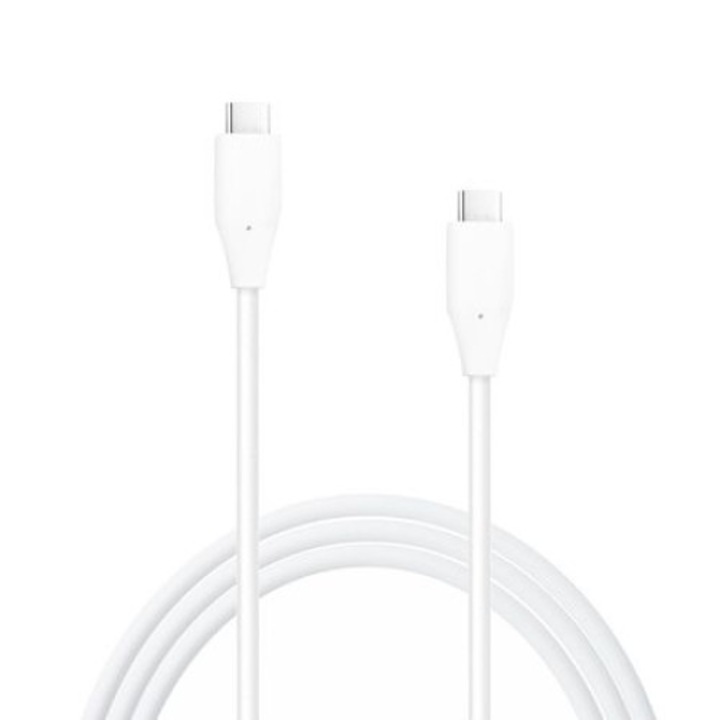 Adat-/töltőkábel c típusú - c típusú, 1 m, fehér