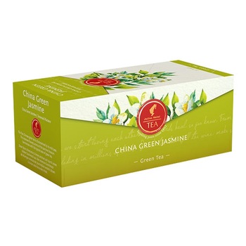 Ceai Julius Meinl China Green Jasmine, 25 pliculete, 43.75 grame Ceai Julius Meinl China Green Jasmine, 25 pliculete, 43.75 grame