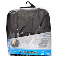 Husa Scaun Auto cu 2 Trepte Incalzire Electrica ProPlus DeLuxe, Alimentare la Mufa Priza Bricheta Auto 12V