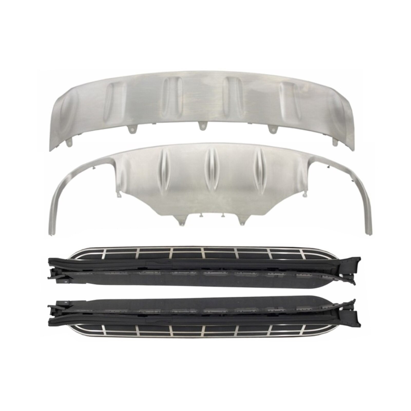 Praguri Laterale Placi de Protectie Off Road SUV compatibil cu PORSCHE Macan 2014-2016