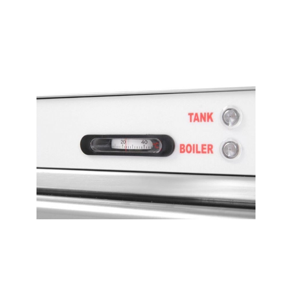 Masina profesionala de spalat vase Revolution by Hendi 6600 W 570x600 (370) x (H) 830 mm Inox