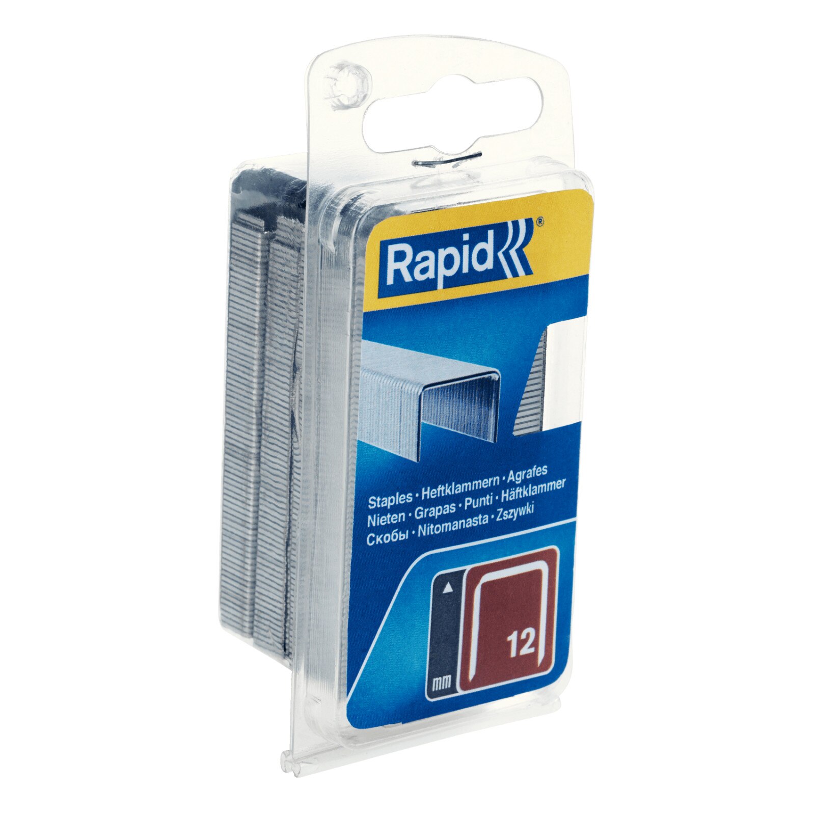 Capse Rapid 12/12 mm, galvanizate, 864/ cutie