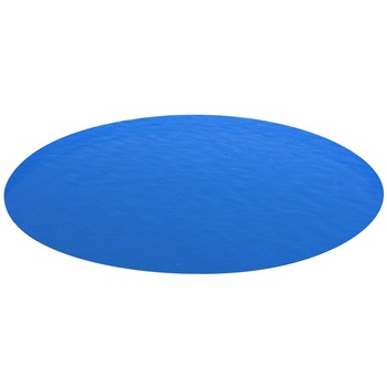 Folie solara rotunda pentru piscina, din PE, vidaXL, Plastic, 549 cm, Albastru Folie solara rotunda pentru piscina, din PE, vidaXL, Plastic, 549 cm, Albastru