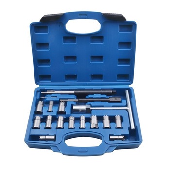 Trusa 13 freze pentru curatat orificiu injectoare Trusa 13 freze pentru curatat orificiu injectoare